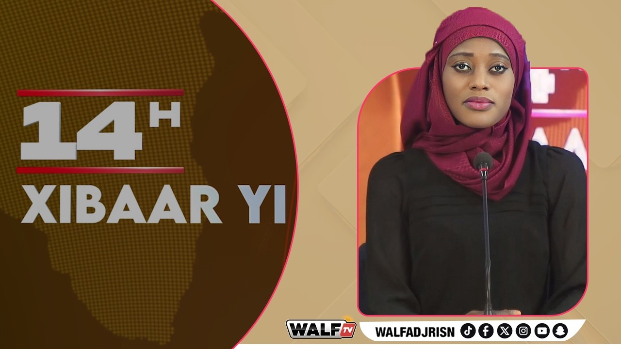 Xibaar Yii 14h00 du vendredi 6 mars 2026 Sur Walf Tv