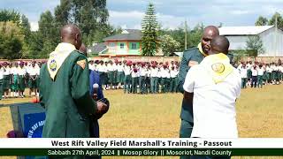 West Rift Valley Field Marshall's Training - Passout