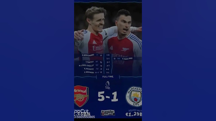 Gunners run riot to THRASH City! 🔴