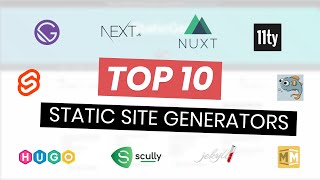 Top 10 Static Site Generators in 2020