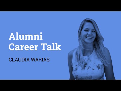 IMC Alumni Career Talk with Claudia Warias