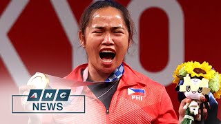 Vp Robredo Palace Congratulate Hidilyn Diaz For Winning Phs First Olympic Gold  Anc