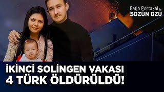 İKİNCİ SOLİNGEN VAKASI 4 TÜRK ÖLDÜRÜLDÜ! İKTİDAR MEDYASI GÖRMÜYOR, HAKAN FİDAN NE YAPIYOR?