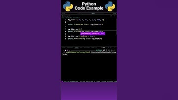 How To Sort Items in a List with Python