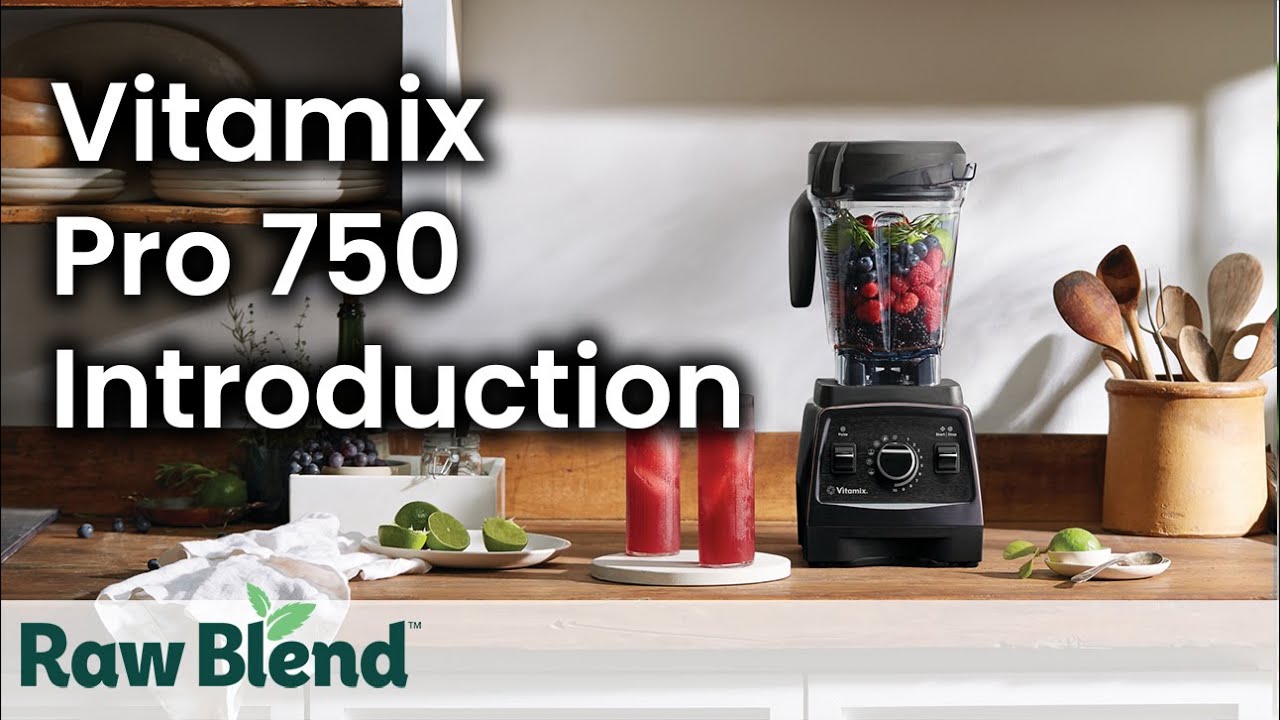 flod have på biord Vitamix Professional 750 Blender Introduction | Video - YouTube