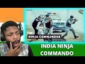 African Reacts to CISF Ninja Commandos - Special Security Group in Action