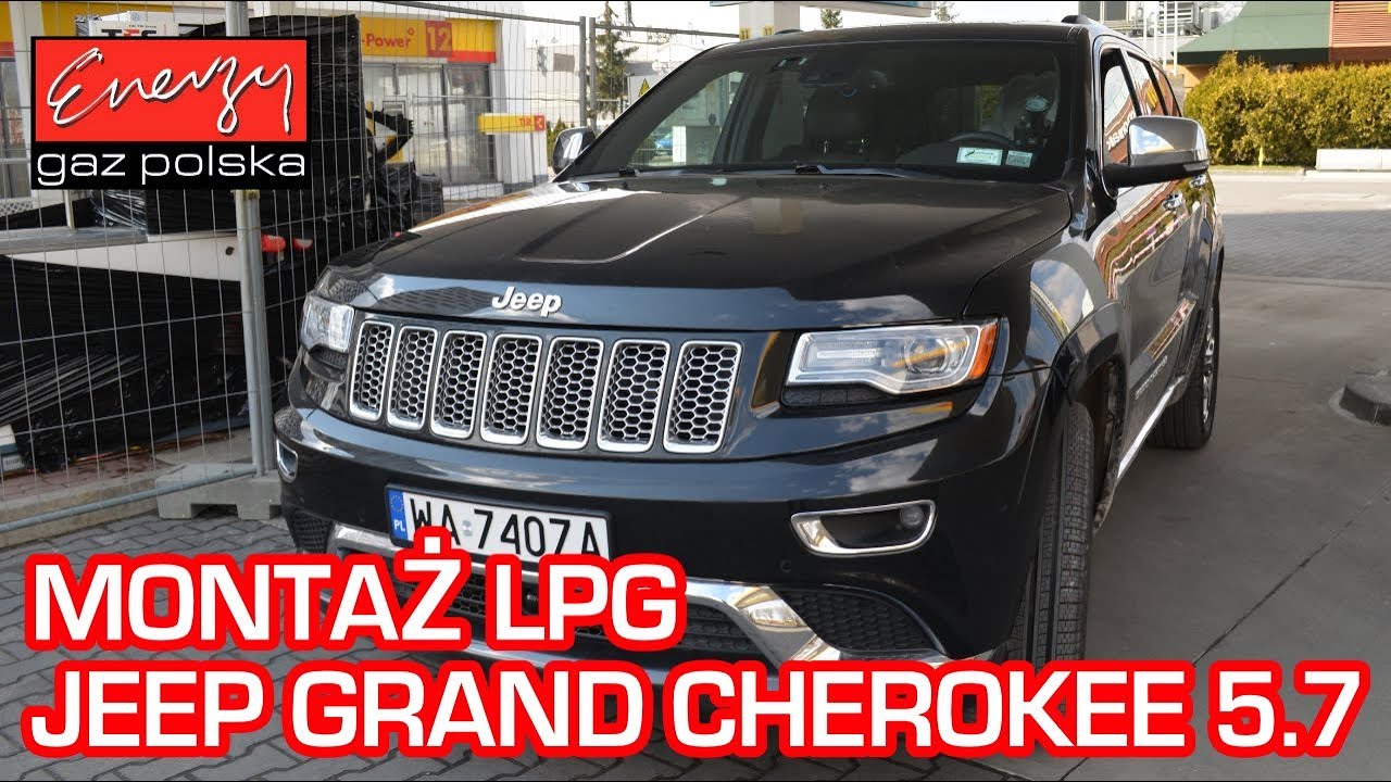 Montaż LPG Jeep Grand Cherokee 5.7 V8 HEMI 360KM 2014r w