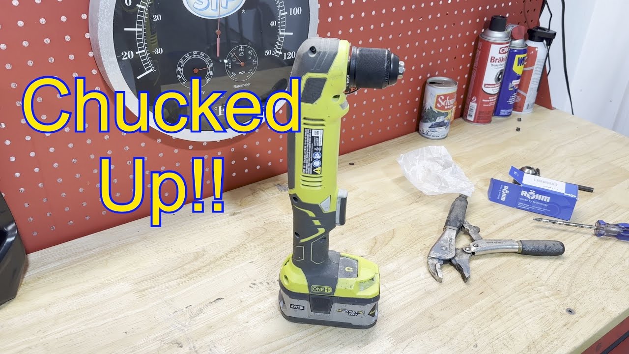 How Install Keyless Drill Chuck on Ryobi Drill Press 