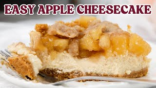 Fall Favorite: Easy Apple Crisp Cheesecake