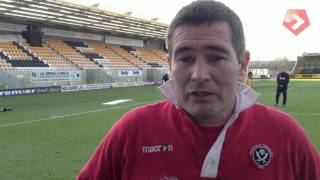 Nigel Clough's Cup reaction