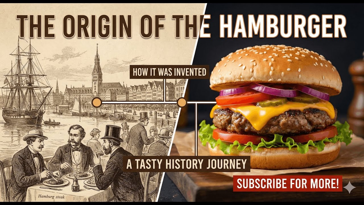 TRUE ORIGIN OF HAMBURGER | How a Simple Piece of Meat Changed History