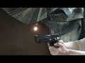 P226エボⅡ試射。