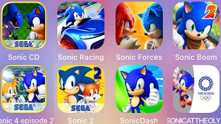Sonic Racing,Sonic Boom,Sonic Dash,Sonic Forces,Sonic at the olympic,Sonic 2,Sonic 4 episode 2...... screenshot 4
