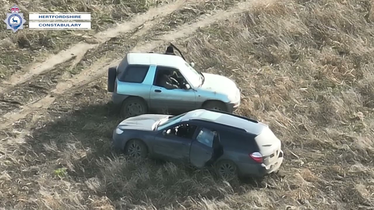 Images and video released after reports of suspected hare coursing