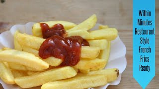 French Fries /Restaurant Style French Fries # English subtitles