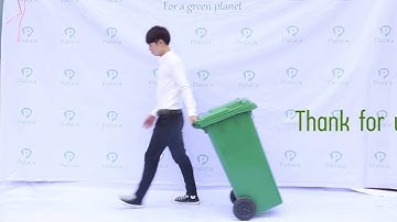 Thùng rác nhựa HDPE 120L