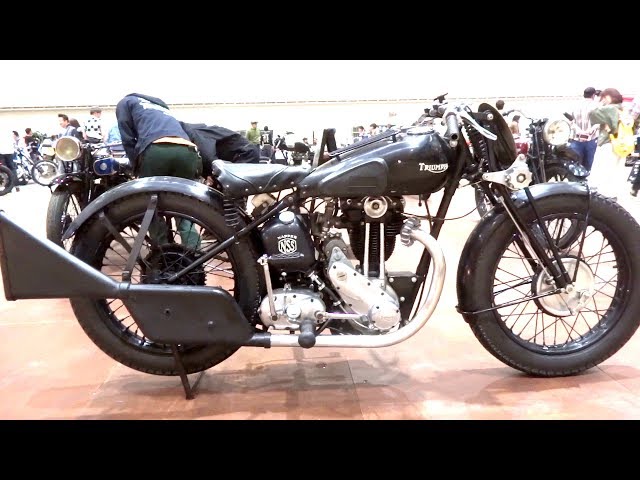 TRIUMPH 3HW 1946 by NAPRER SPEED SHOP トライアンフ 3HW 1946 - YouTube