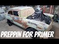 1956 Chevy Get's Prepped For Primer - It's Getting Serious!