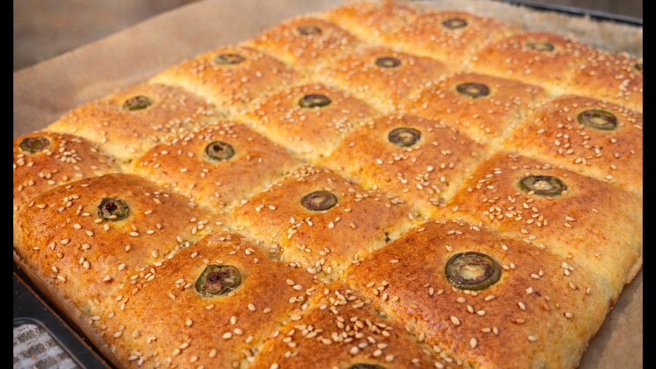 🔥 مملحة رمضانية بحجم عائلي بدون دقيق أبيض | خفيفة ولذيذة بشكل لا يصدق😍