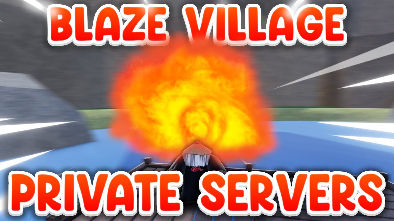 Blaze private server codes - Shindo Life