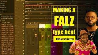 Making A Falz Type Beat from Scratch "energy" | 2020