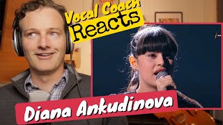 Vocal Coach REACTS - Diana Ankudinova 'Derniere Danse'