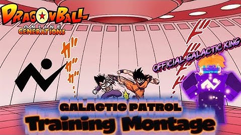 [DBOG PVP] My plans for galactic patrol now that Im official galactic king! (Training montage)