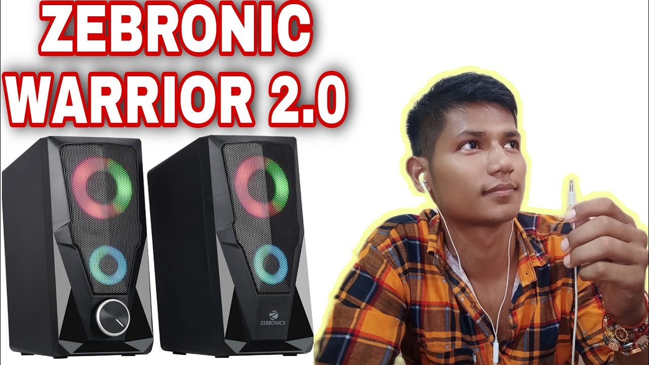zebronics zeb warrior 2.0 | pc speakers | zebronics speaker review ...