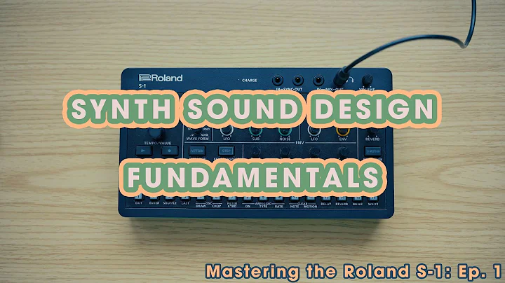 Roland S-1 | Synth Sound Design Basics Tutorial | Master the S-1: Ep. 1