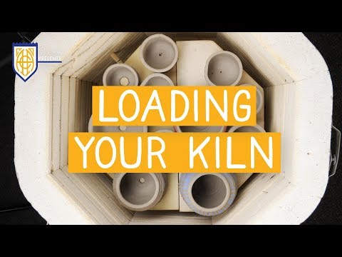 LOADING YOUR CERAMICS KILN FOR BEGINNERS   AMACO Classroom Kiln Basics