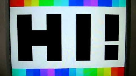 Freescale HCS08 VGA Output