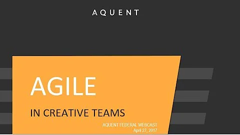 Agile in Creative Teams Presented by Brent Northam...