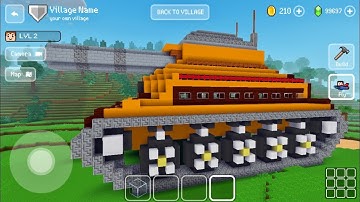 Block Craft 3D: Building Simulator Games For Free Gameplay#2257 (iOS & Android)l Army Tank 💣 💣