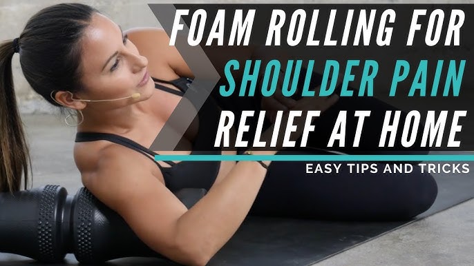 How to Use a Foam Roller for Neck Tension - Steel Supplements