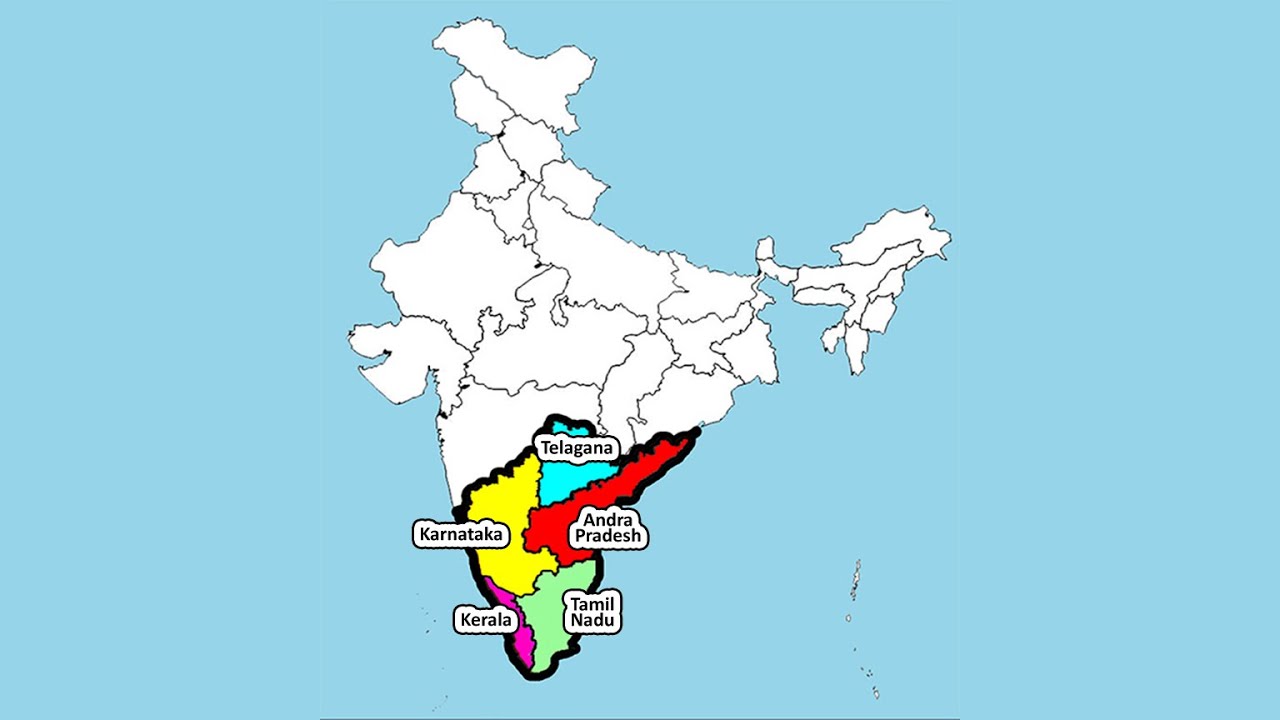 India/Southern Zonal Council - Rap the Map to learn the States & Capitals of India