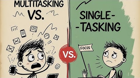 Multitasking vs. Single-Tasking: The Truth About Productivity in 60 Seconds