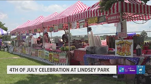 4th of July celebration at Lindsey Park