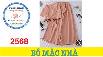 Hướng Dẫn Cắt May Bộ Mặc Nhà | Ở Nhà Với Tysushop 2568
