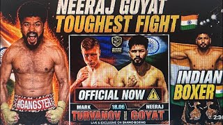 NEERAJ GOYAT vs RASSIAN BOXING LIVE 🔥