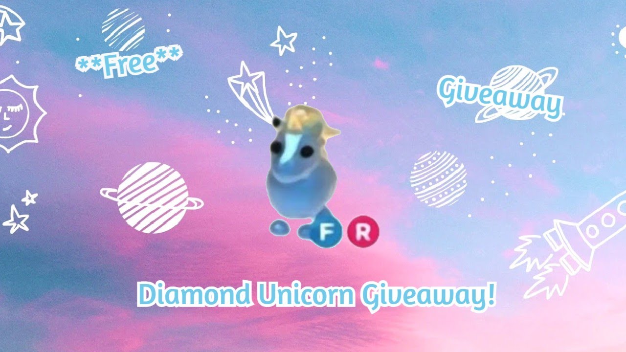 Roblox Adopt Me FR Diamond Unicorn (Read Description) Adopt Me YouTube