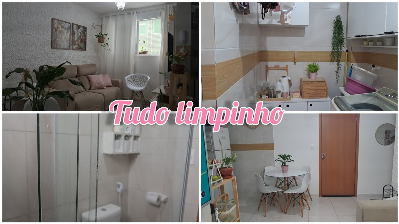 Faxina rápida e simples no apartamento e um pequeno destralhe 🫶🙌🩷