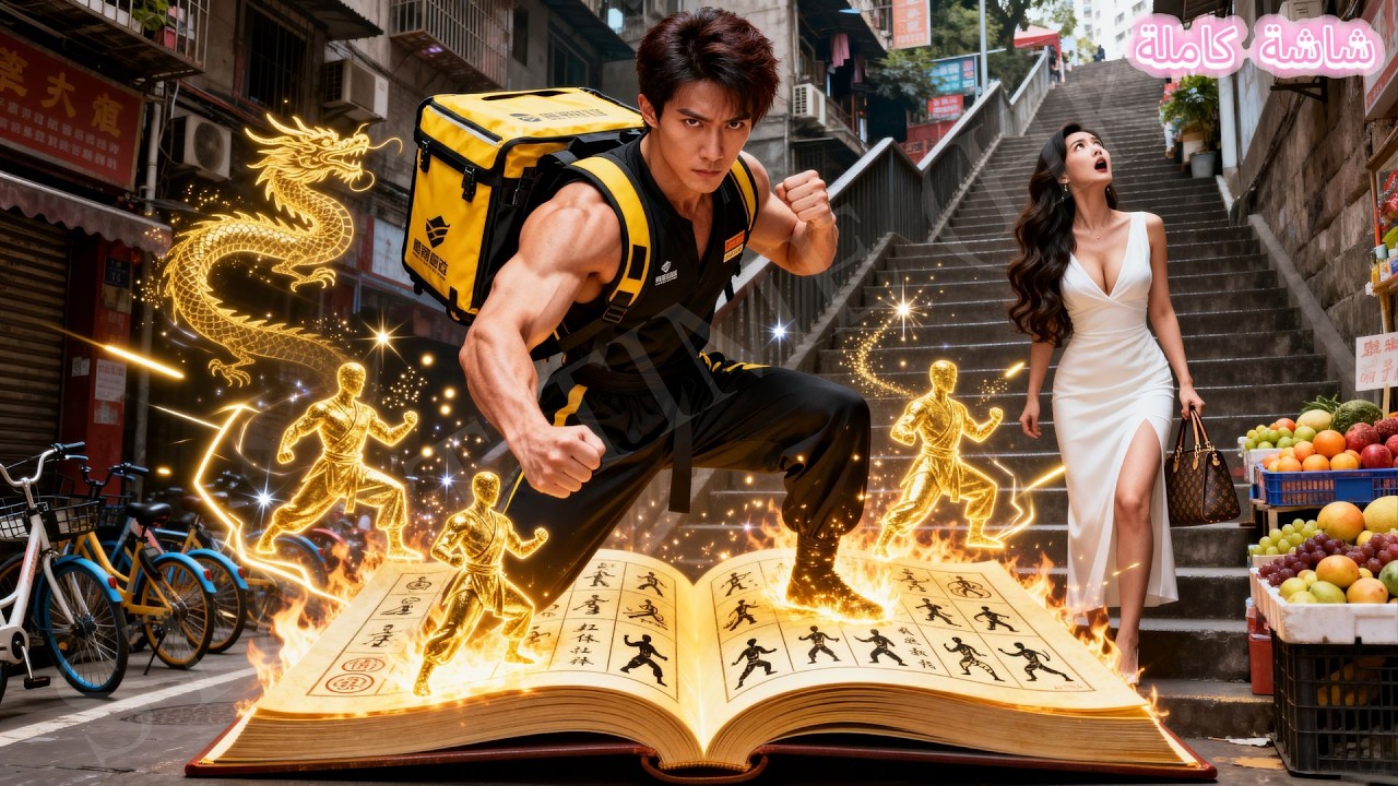 عامل توصيل فقير يتدرب على فنون سرية، وينقذ الإلهة صدفةً، فتفاجئه بطلب الزواج منه وتعلن حبها بقوة!