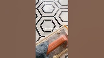 Gạch lục giác lát nền cực cute #shorts