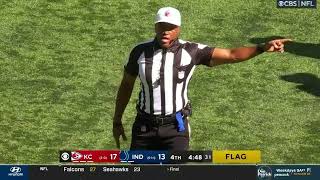 the penalty that cost the Chiefs the game vs. Colts