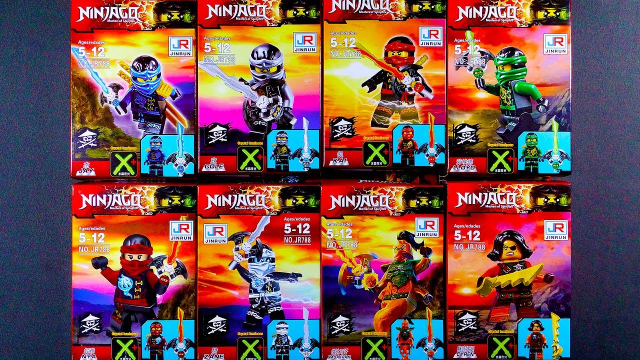 LEGO Ninjago Skybound Minifigures (bootleg / knock-off