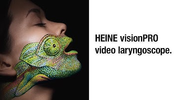 HEINE visionPRO video laryngoscope – For every intubation. Even the strange ones.
