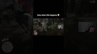 how was I supposed to survive that 😭 #twitch #funny #gaming #rdr2 #reddeadredemption #funny #fail