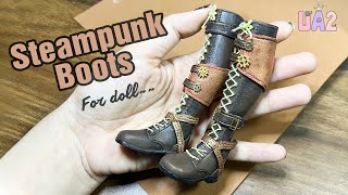 DIY: Steampunk Boot - Valentine Monster High OOAK Custom Tutorial