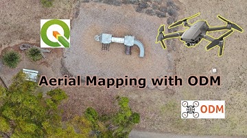 Aerial Mapping - DJI - ODM - QGIS