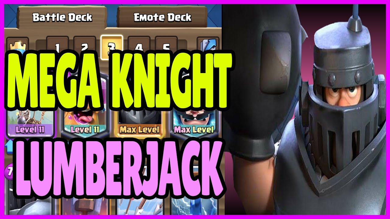 Best Electro Wizard Mega Knight Deck 12.